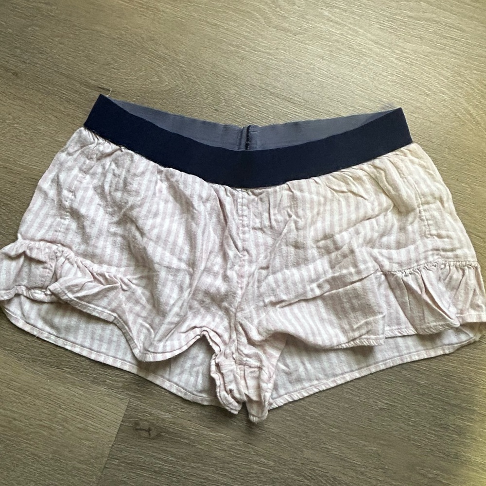 Aerie Medium Striped Pajama Shorts